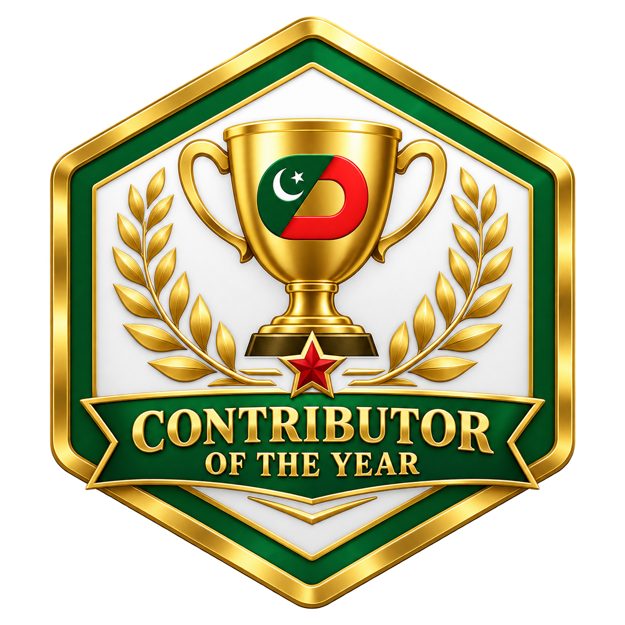 Contributor of the Year community badge