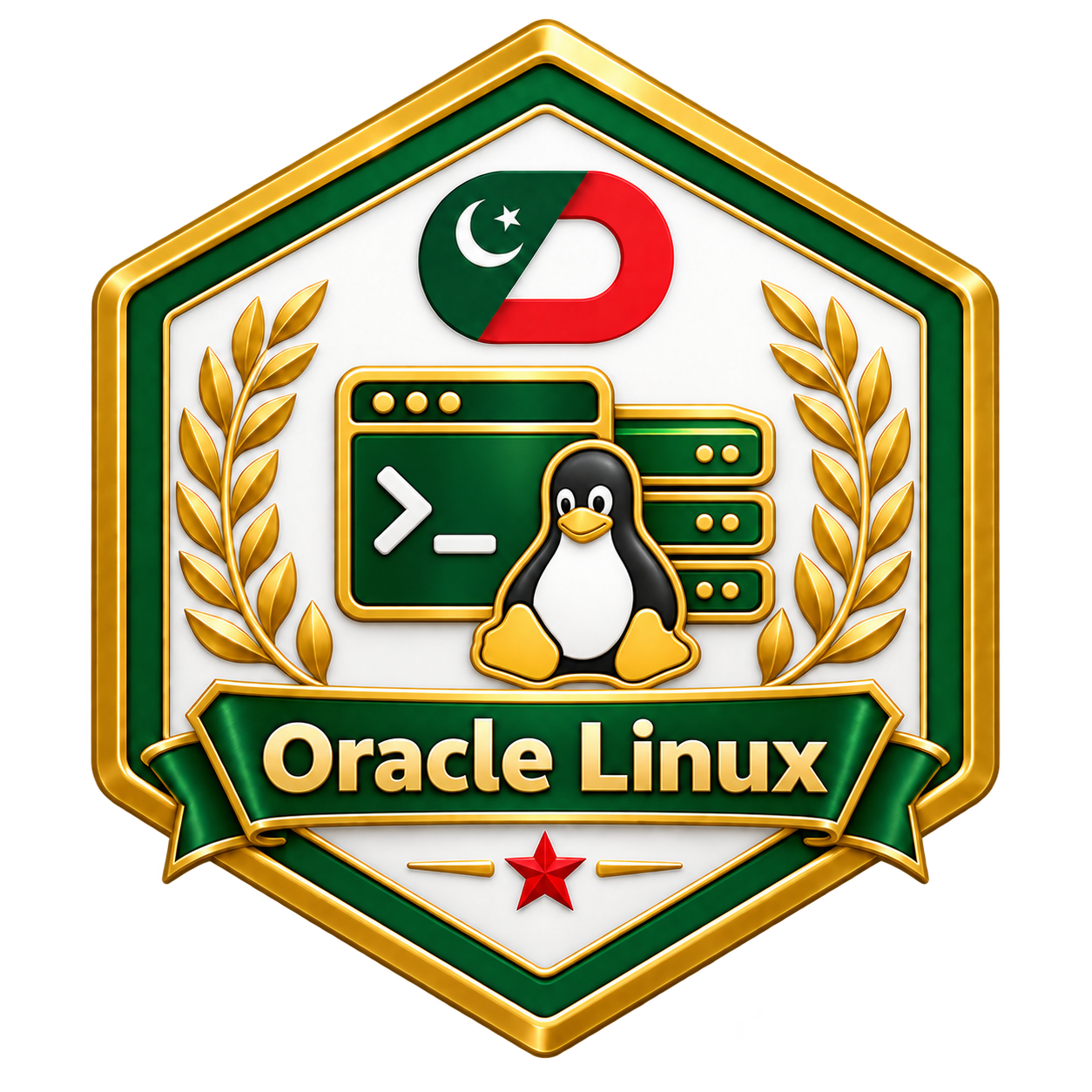 Oracle Linux expertise badge